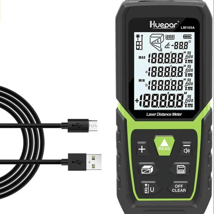 Huepar Laser Distance Measure  - Industrial Laser Displacement Sensor avaliação e preço