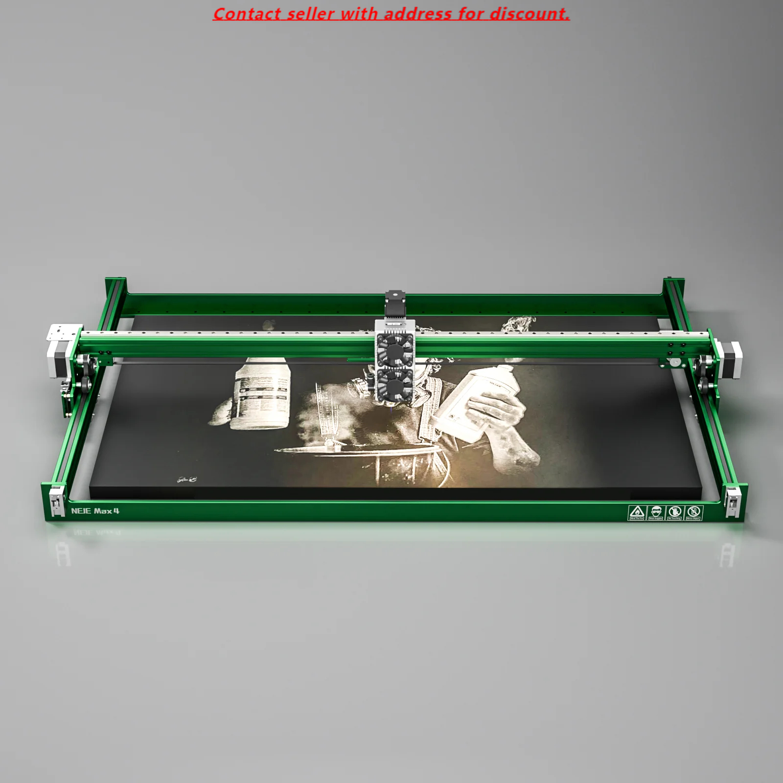 NEJE Max 4 E80 High Power Lase - Industrial Laser Engraver For Wood avaliação e preço