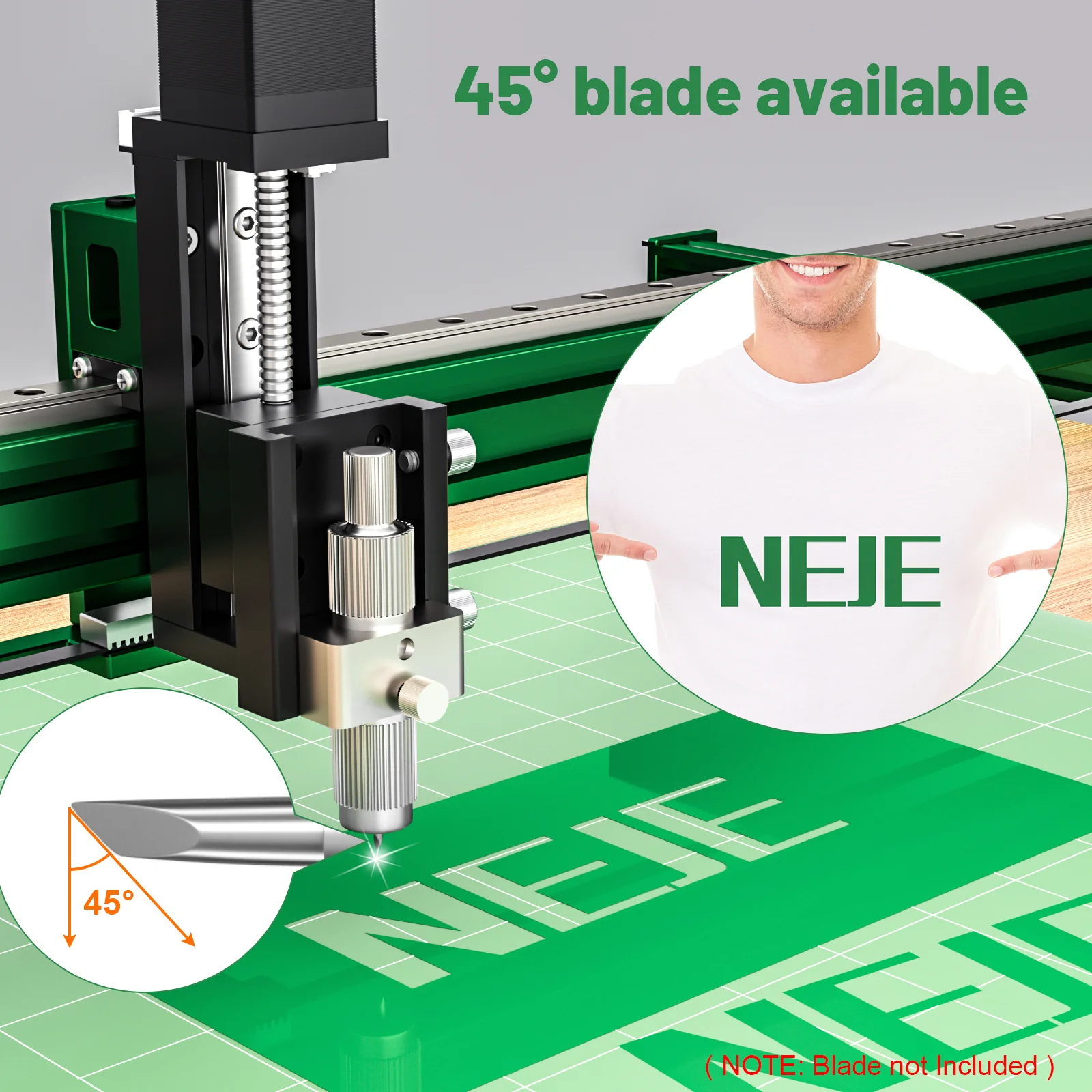 NEJE Max 4 E80 High Power Lase - Industrial Laser Engraver For Wood avaliação e preço