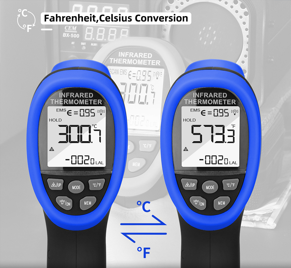 Infrared thermometer,digital l - Industrial Laser Measuring Device avaliação e preço
